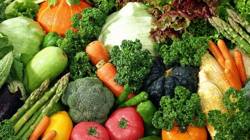 Vegetables in the diet of patients with diabetes